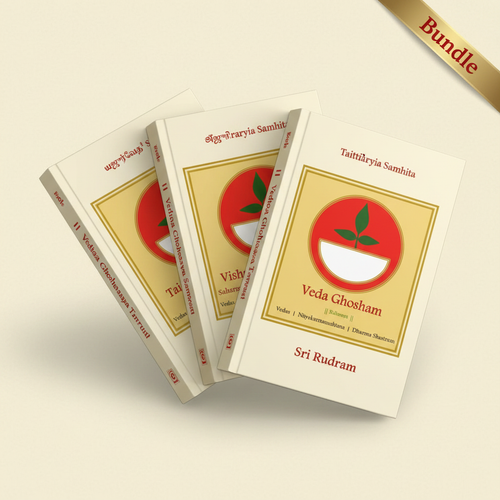 Vedic Essentials Bundle — Sri Rudram, Vishnu Sahasranamam, Taittiriya Samhita